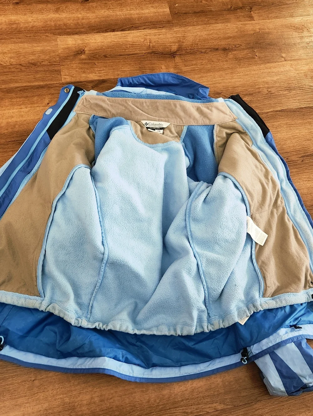 Columbia Interchange 3-in-1 Bugaboo Snowboard Ski Jacket Size Large